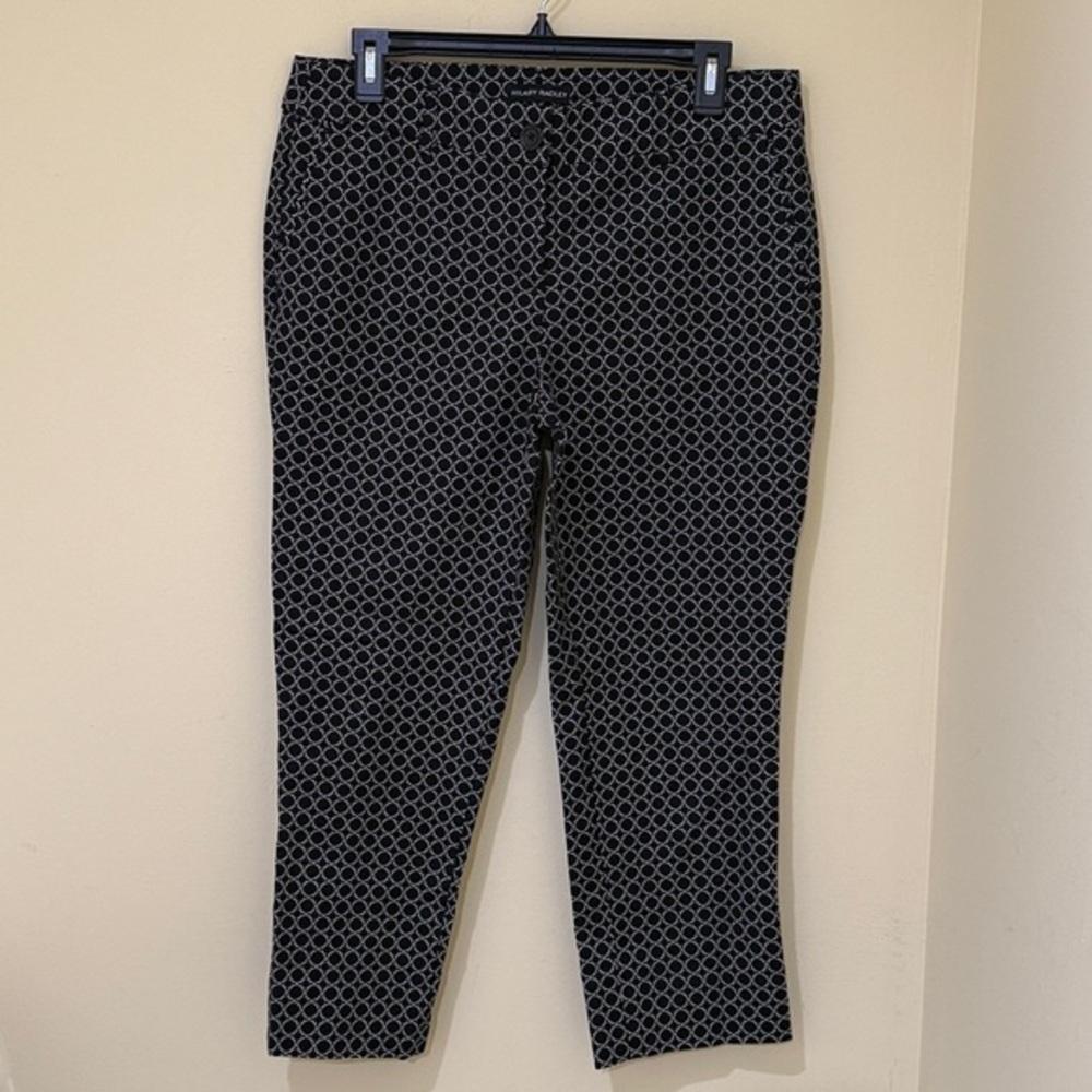 Hilary Radley Women's Stretch Slim Leg Cropped Pants Classic business Work pants